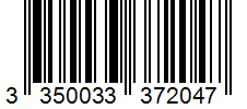 Barcode 3350033372047