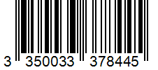Barcode 3350033378445