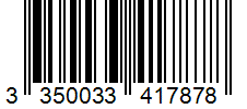 Barcode 3350033417878