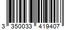 Barcode 3350033419407