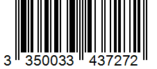 Barcode 3350033437272