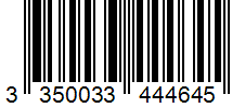 Barcode 3350033444645