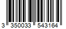 Barcode 3350033543164