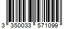 Barcode 3350033571099