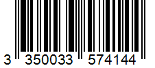 Barcode 3350033574144