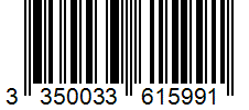 Barcode 3350033615991