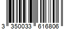 Barcode 3350033616806