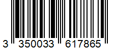 Barcode 3350033617865