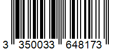 Barcode 3350033648173