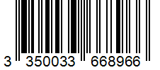 Barcode 3350033668966