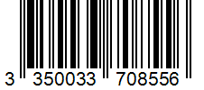 Barcode 3350033708556