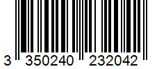 Barcode 3350240232042