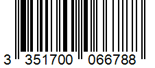 Barcode 3351700066788