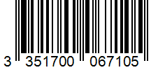 Barcode 3351700067105