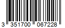 Barcode 3351700067228
