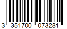 Barcode 3351700073281
