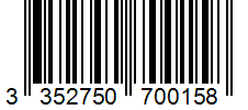 Barcode 3352750700158