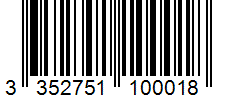 Barcode 3352751100018