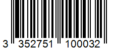 Barcode 3352751100032