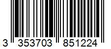 Barcode 3353703851224