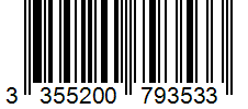 Barcode 3355200793533