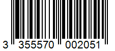 Barcode 3355570002051