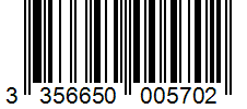 Barcode 3356650005702