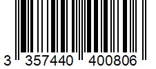 Barcode 3357440400806