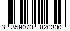 Barcode 3359070020300