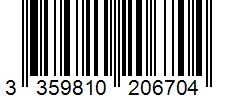 Barcode 3359810206704