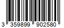 Barcode 3359899902580