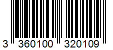 Barcode 3360100320109
