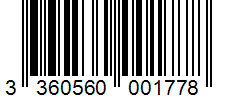 Barcode 3360560001778
