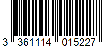 Barcode 3361114015227