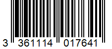 Barcode 3361114017641