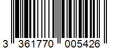 Barcode 3361770005426