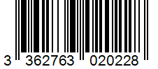Barcode 3362763020228