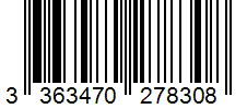 Barcode 3363470278308