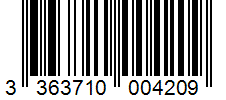 Barcode 3363710004209