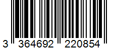 Barcode 3364692220854
