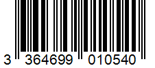 Barcode 3364699010540