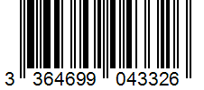 Barcode 3364699043326
