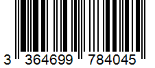 Barcode 3364699784045