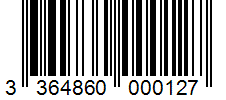 Barcode 3364860000127