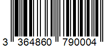 Barcode 3364860790004
