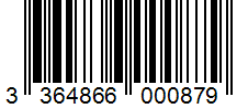 Barcode 3364866000879