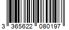 Barcode 3365622080197