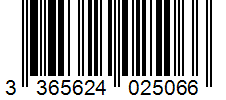 Barcode 3365624025066