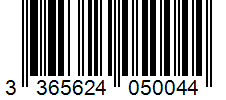 Barcode 3365624050044
