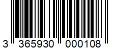 Barcode 3365930000108